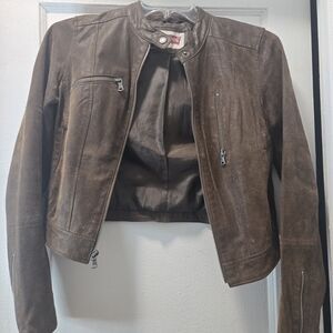 Levi's Dark Brown Leather Jacket